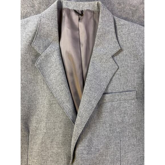 Vintage Levi’s Action Suit 40L Gray Sta-Prest Leisure Blazer Pants Set 1970s - Picture 7 of 16